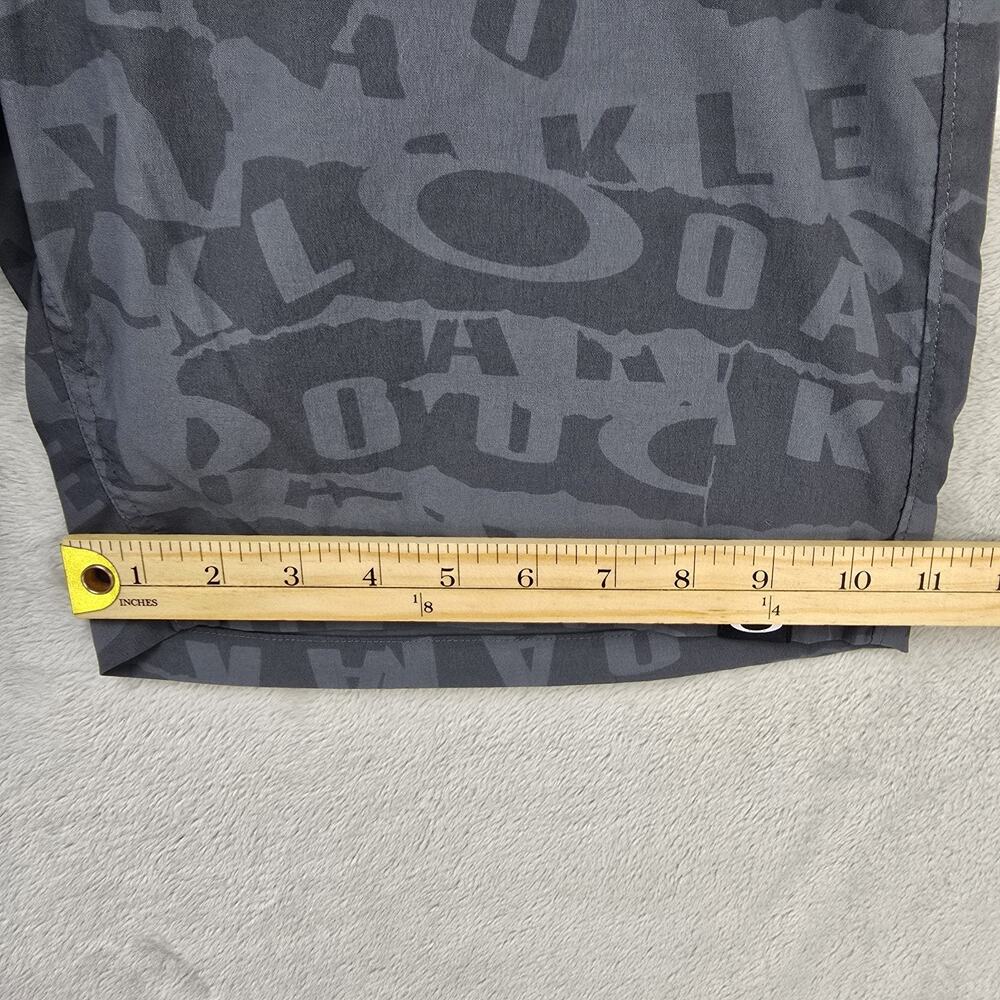 Oakley Golf Transition Ransom Short Mens 33 Gray Collage AOP Regular Fit - Picture 11 of 13
